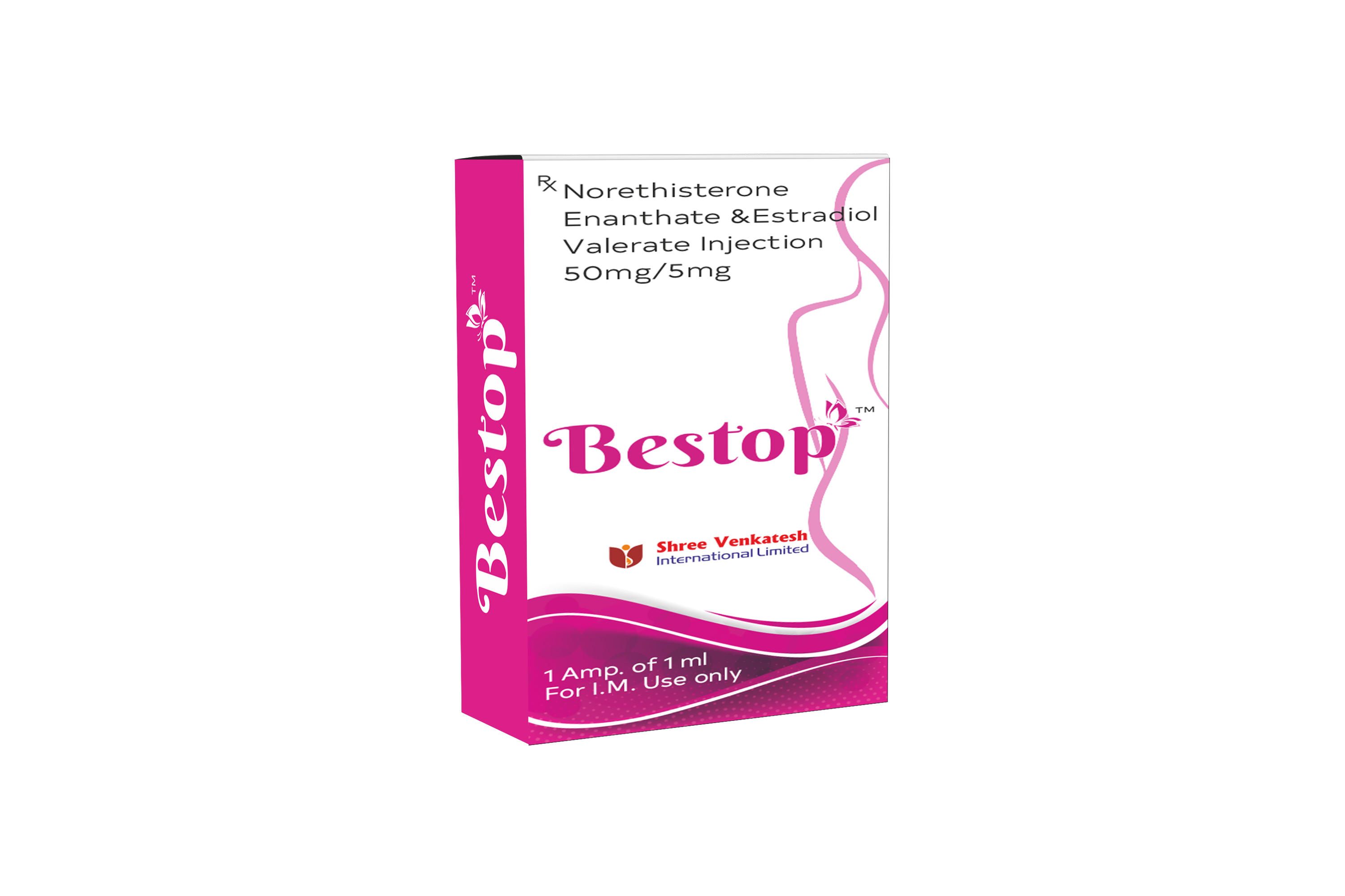 Norethisterone Enanthate And Estradiol Valerate Injection Bestop CPHI norethisterone-enanthate-and-estradiol-valerate-injection-bestop-cphi
